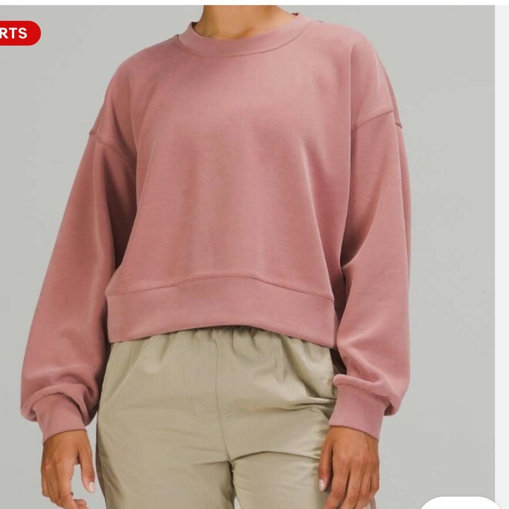 LULULEMON - Perfectly oversized cropped crew